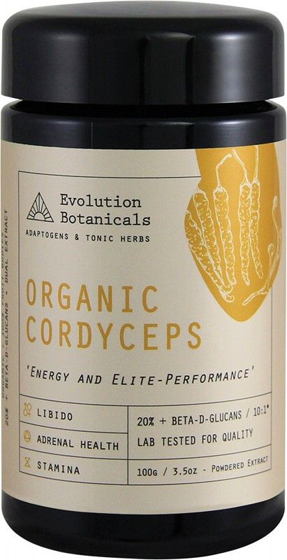 Evolution Botanicals Cordyceps Extract Energy & Performance 100g