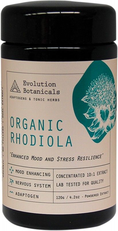 Evolution Botanicals Rhodiola Extract Stress Resilience 120g