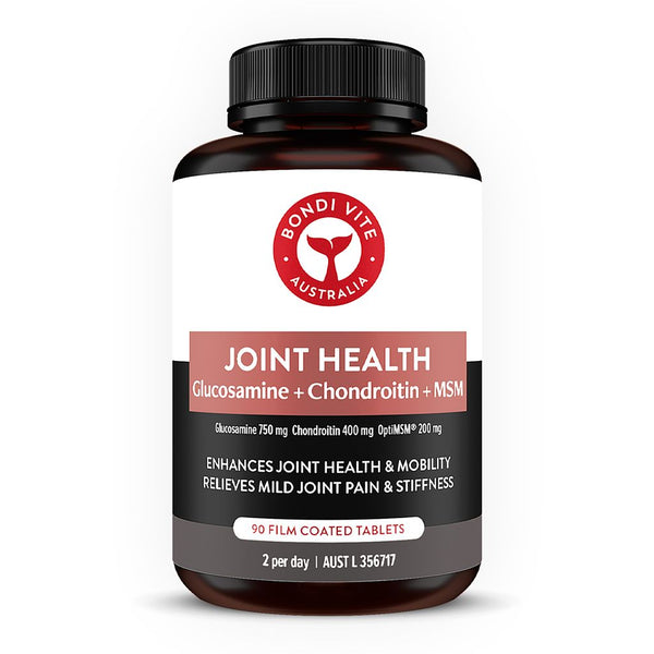 Bondi Vite Joint Health Glucosamine + Chondroitin + MSM 90 Tablets