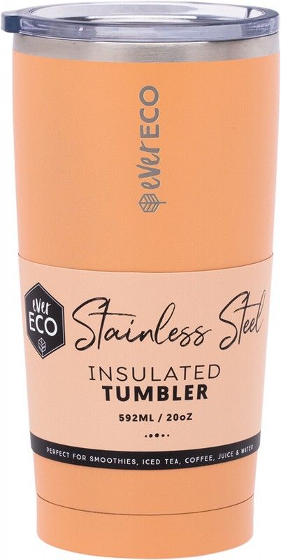 Ever Eco Insulated Tumbler 592ml - Los Angeles Peach