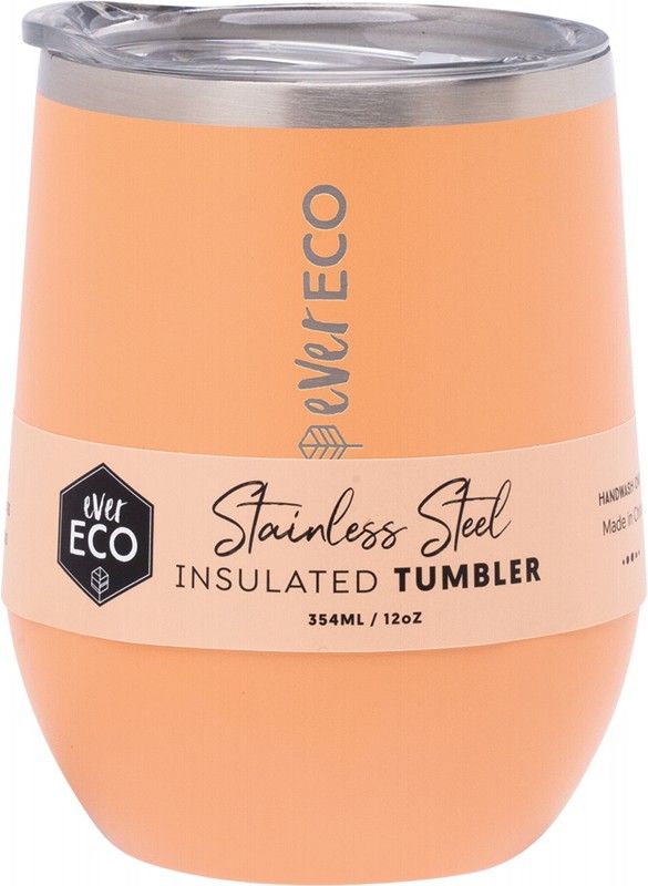 Ever Eco Insulated Tumbler 354ml - Los Angeles Peach