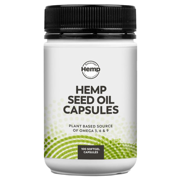 Essential Hemp Oil Capsules 184g