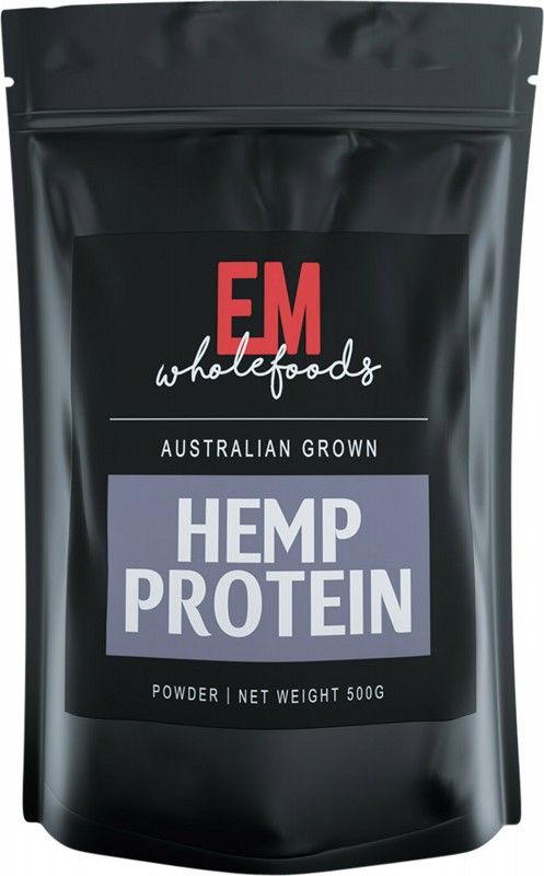 EM Wholefoods Hemp Protein Australian Grown 500g