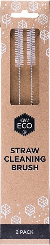 Ever Eco Straw Cleaning Brush Set X2