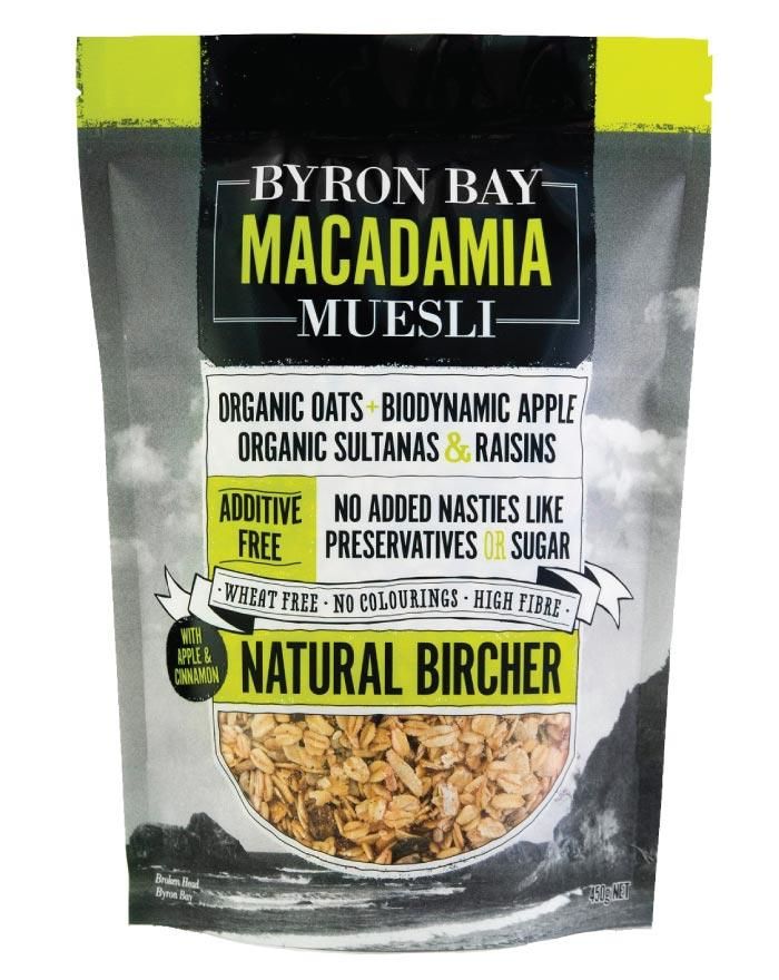 Byron Bay Muesli Natural Bircher 450g