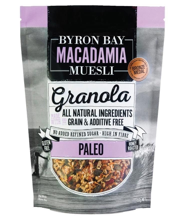 Byron Bay Muesli Paleo Granola 400g