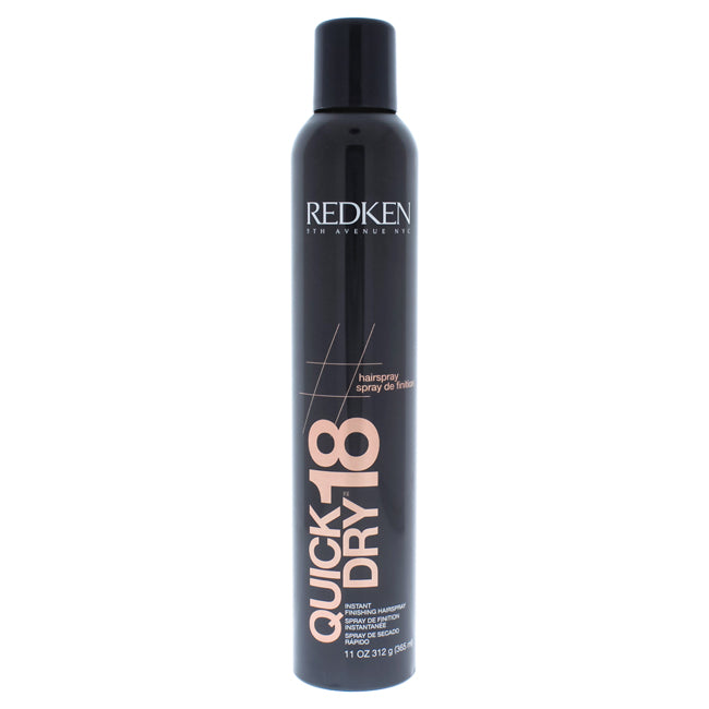 Redken Quick Dry 18 Finishing Spray by Redken for Unisex - 11 oz Spray