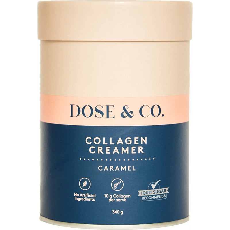 Dose & Co Caramel Collagen Creamer 340g