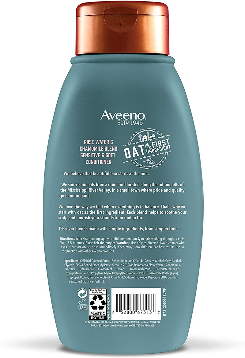 Aveeno Rose Water & Chamomile Conditioner 354 ml