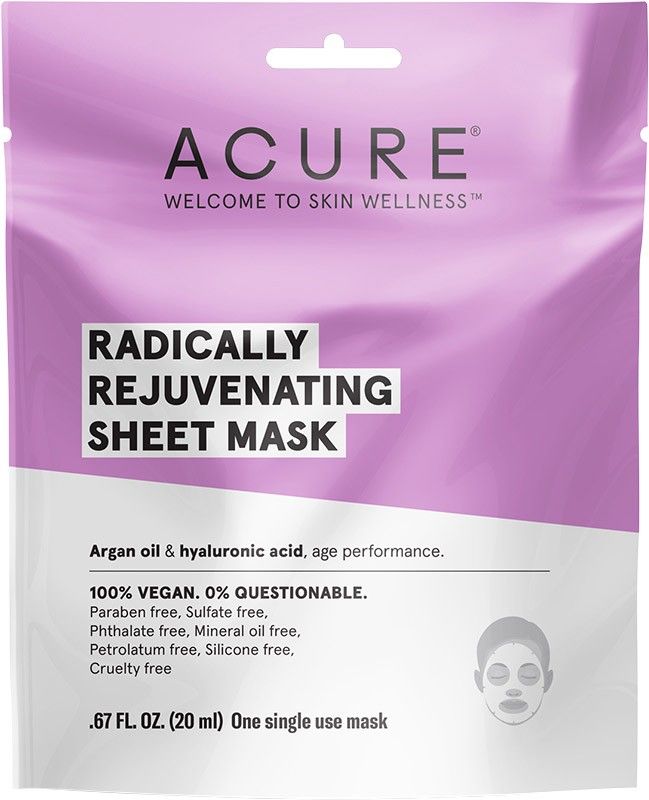 ACURE Radically Rejuvenating Sheet Mask 20ml