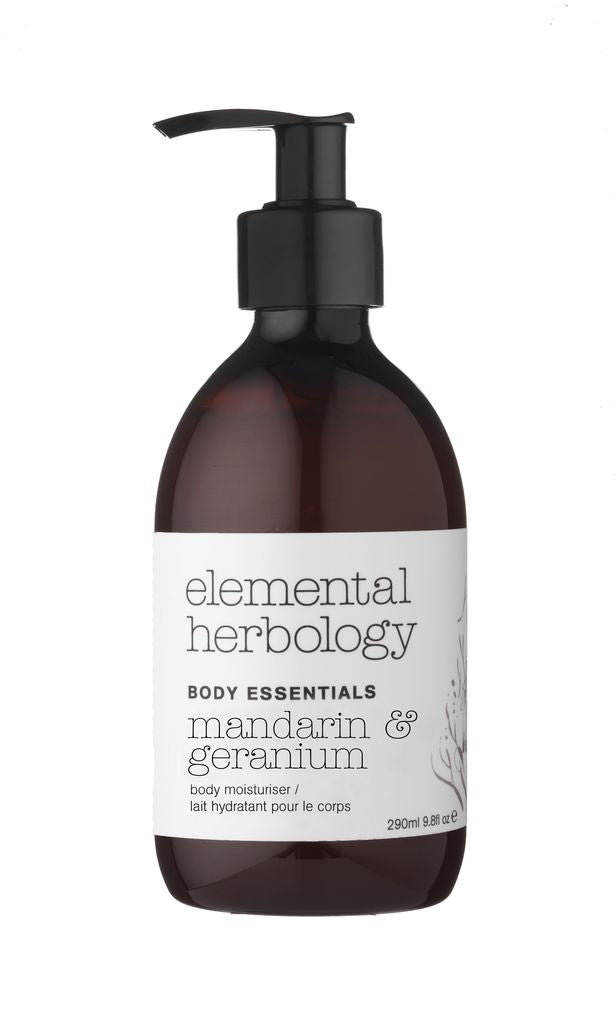 Elemental Herbology Mandarin And Geranium Hand And Body Cream 300ml