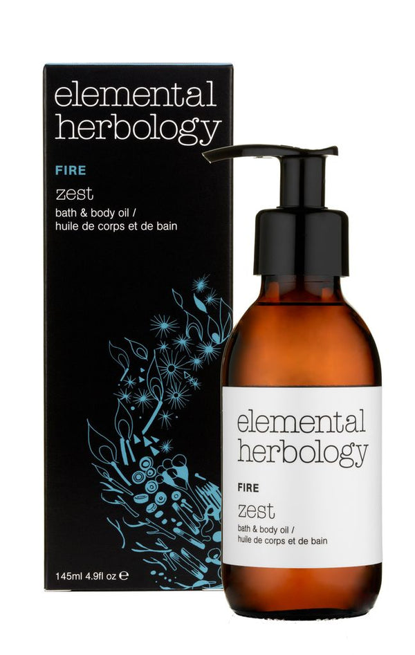 Elemental Herbology Fire Zest Bath And Body Oil 145ml