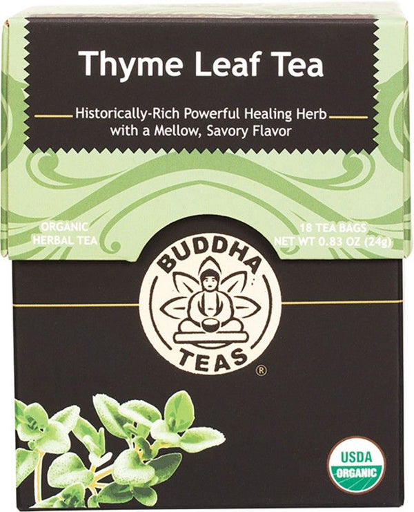 Buddha Teas Organic Herbal Tea Bags Thyme Leaf Tea 18s