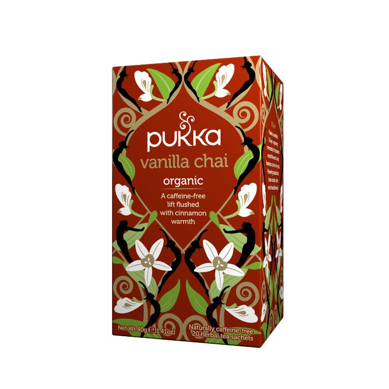 Pukka Vanilla Chai Tea Bags 20 Bags P/U