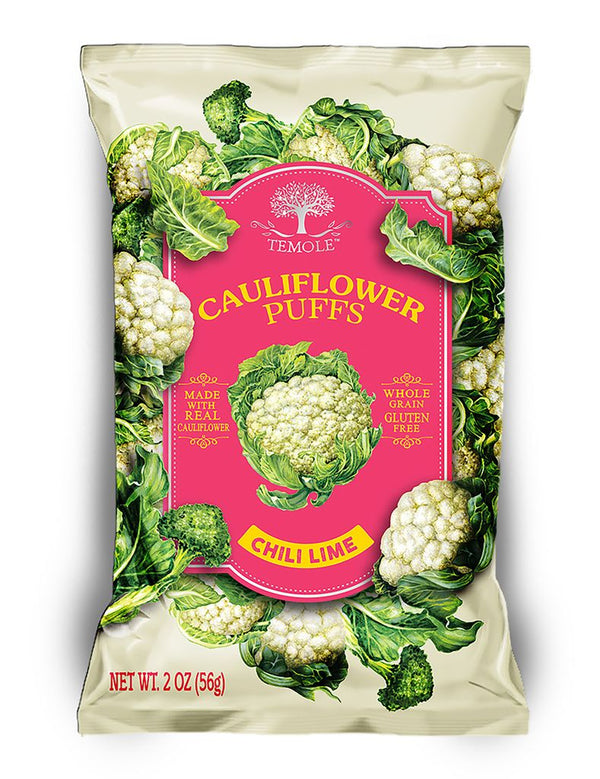 Temole Cauliflower Puffs Chilli Lime 56g