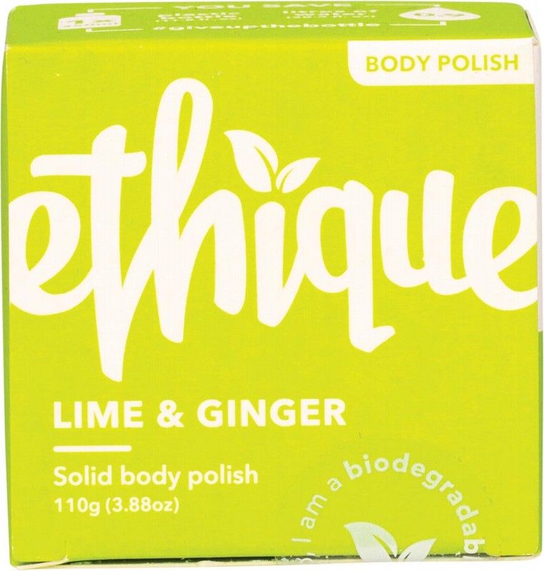 Ethique Solid Body Polish Bar 110g - Lime & Ginger