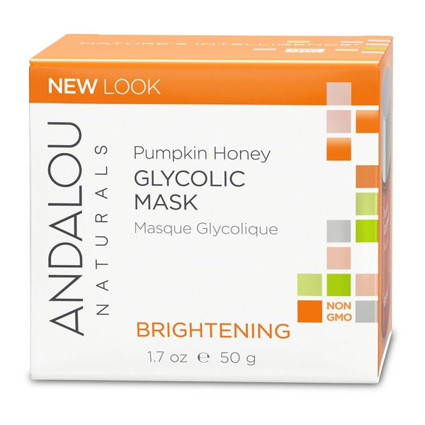 Andalou Naturals Brightening Pumpkin Honey Glycolic Mask 50g