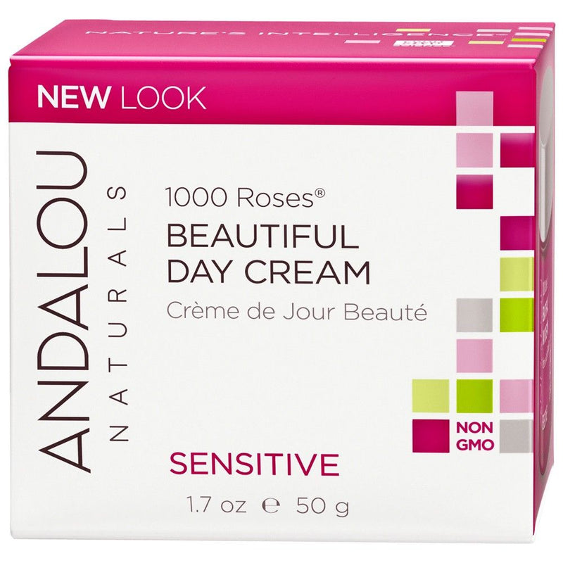 Andalou Naturals 1000 Roses Beautiful Day Cream 50g