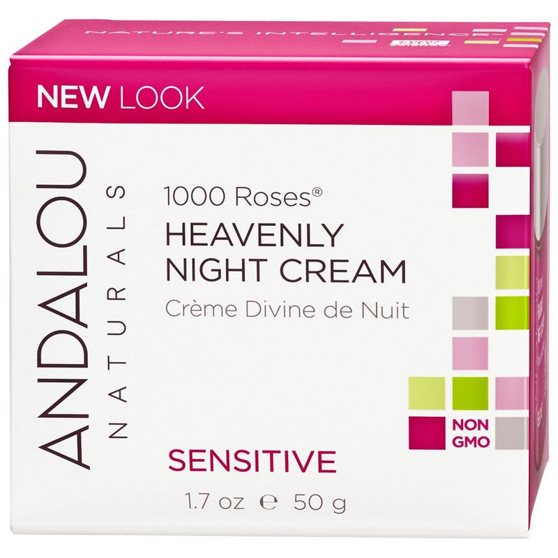 Andalou Naturals 1000 Roses Heavenly Night Cream 50g