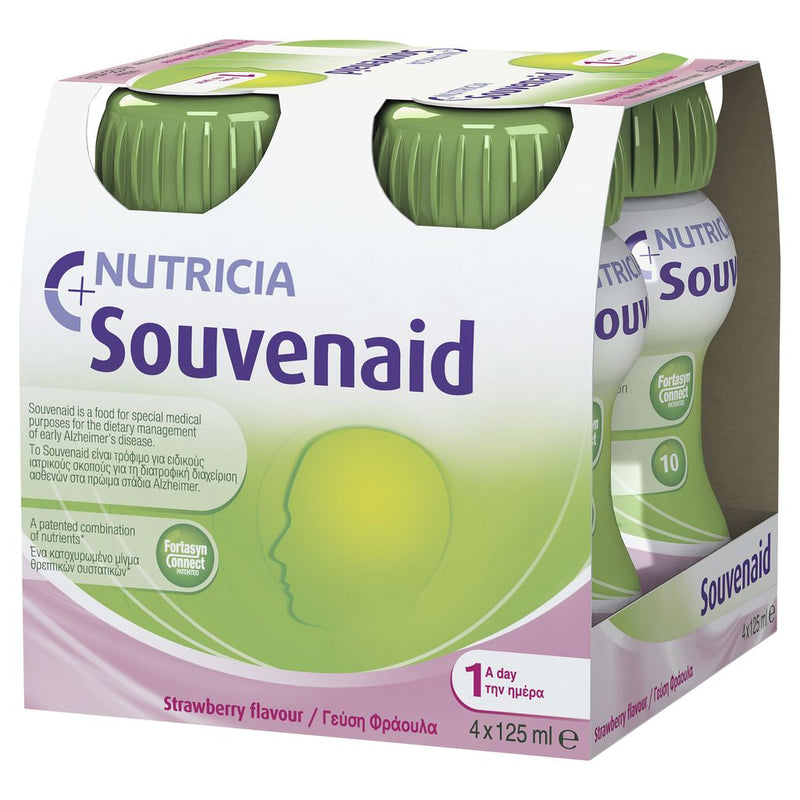 Souvenaid Strawberry 125mlx4