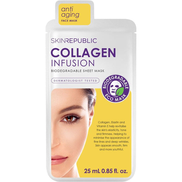 Skin Republic Collagen Infusion Biodegradable Sheet Mask 25ml