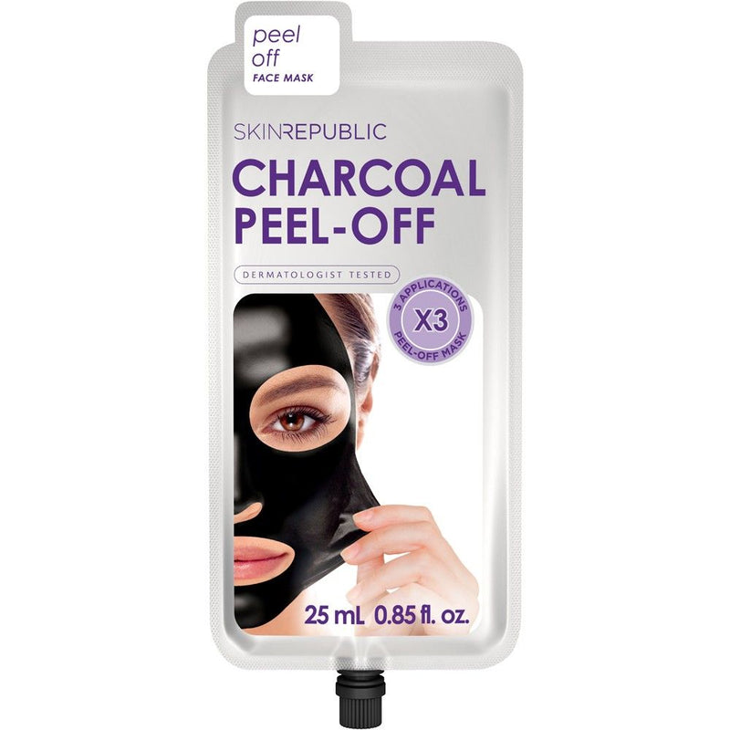 Skin Republic Charcoal Peel Off Mask (3 Applications) 25ml