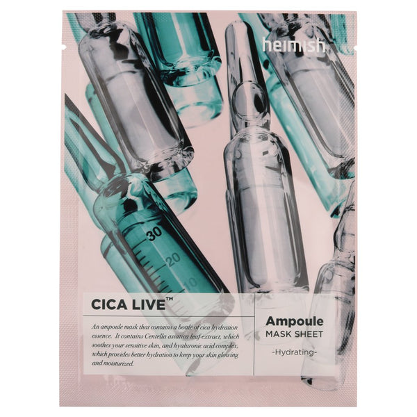 Heimish Cica Live Ampoule Mask Sheet 30ml