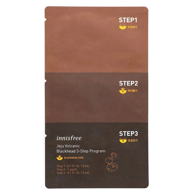 Innisfree Jeju Volcanic Blackhead 3 Step Program 1 Sheet