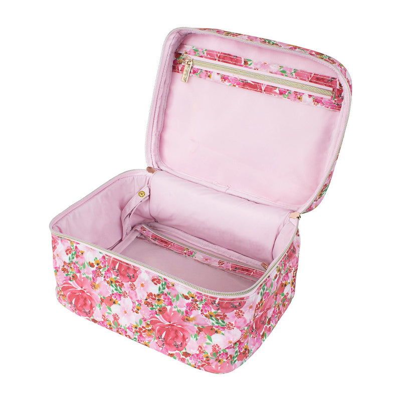 Tonic Makeup Case Flourish Pink