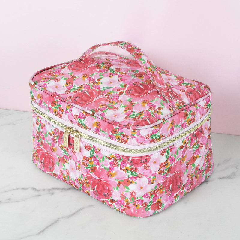 Tonic Makeup Case Flourish Pink