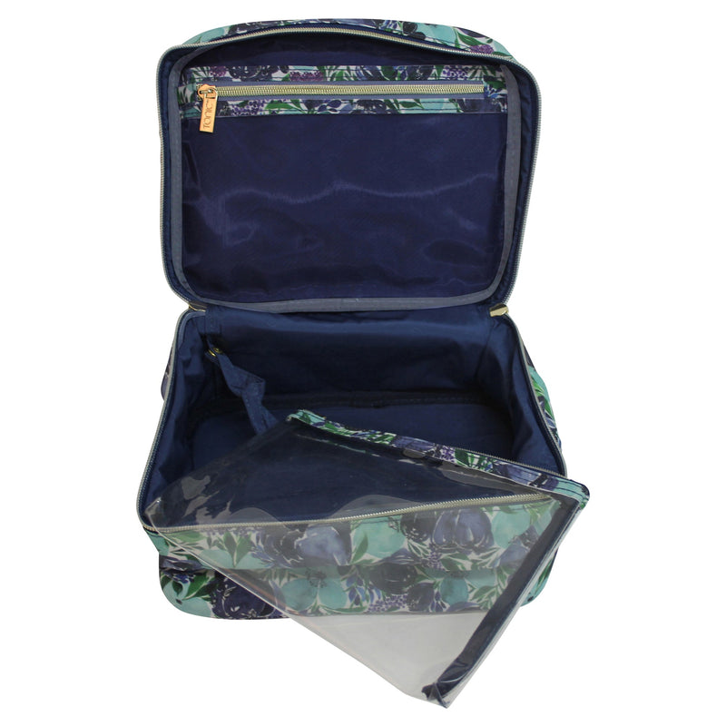 Tonic Makeup Case Flourish Blue