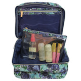 Tonic Makeup Case Flourish Blue