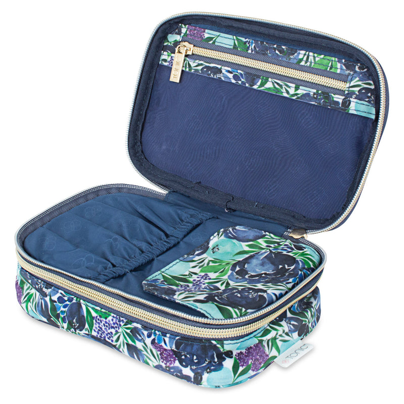 Tonic Makeup Organiser Flourish Blue