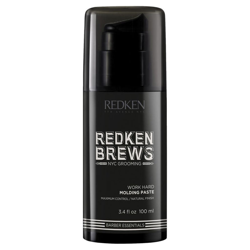 Redken Brews Work Hard Moulding Paste-Natural Finish 100ml