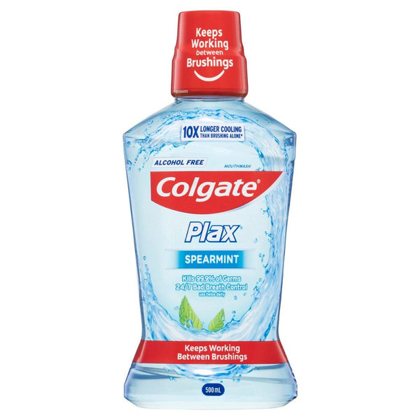 Colgate Mouthwash Plax Alcohol Free 500ml