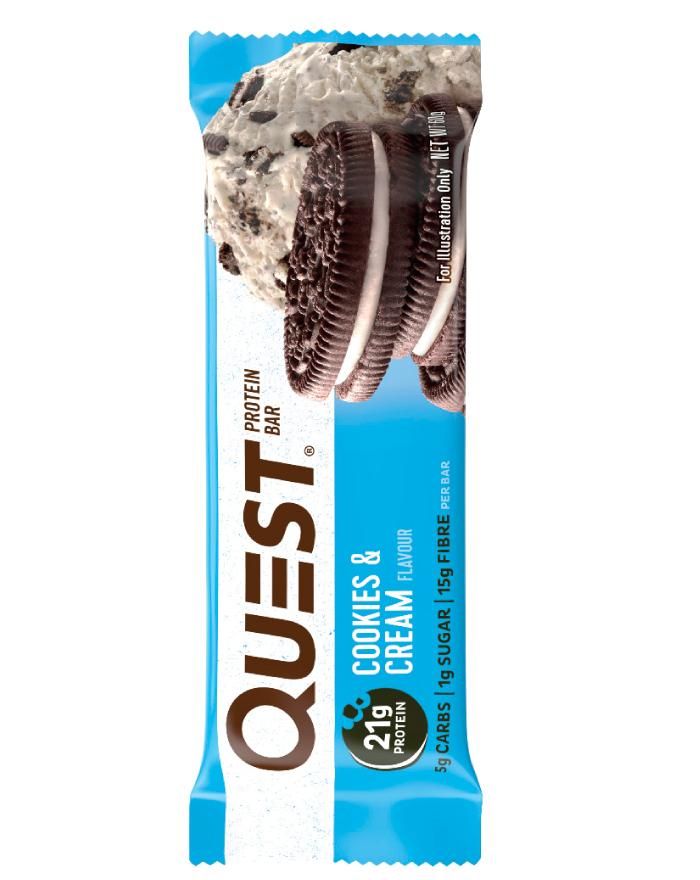 Quest Bars Cookies & Cream 12x60g