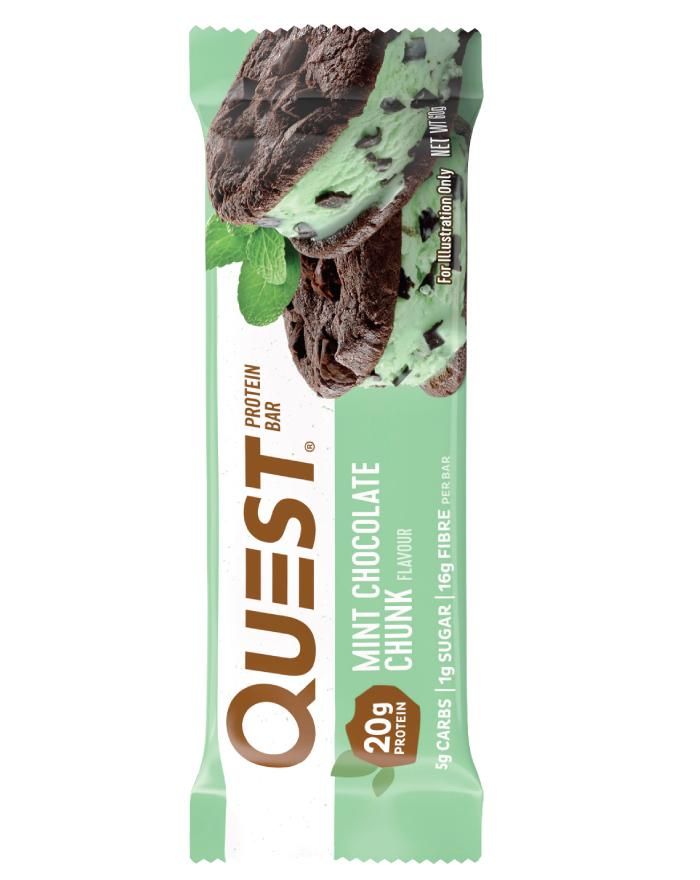 Quest Bars Mint Chocolate Chunk 12x160g