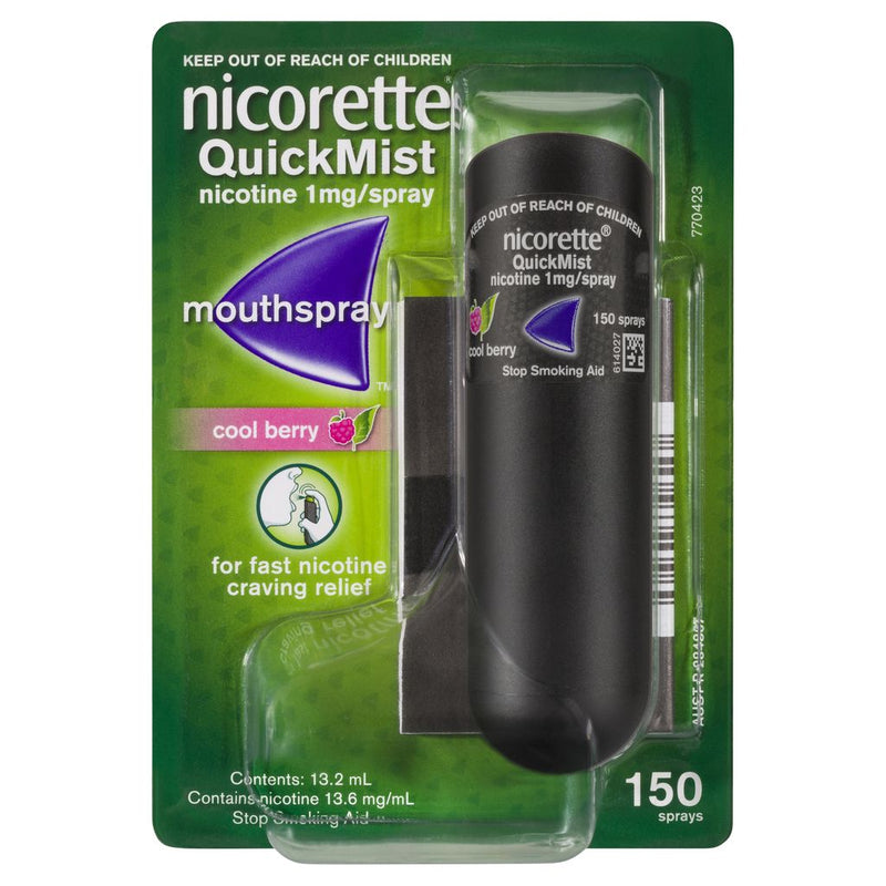 Nicorette Quickmist Berry Single 13.2ml