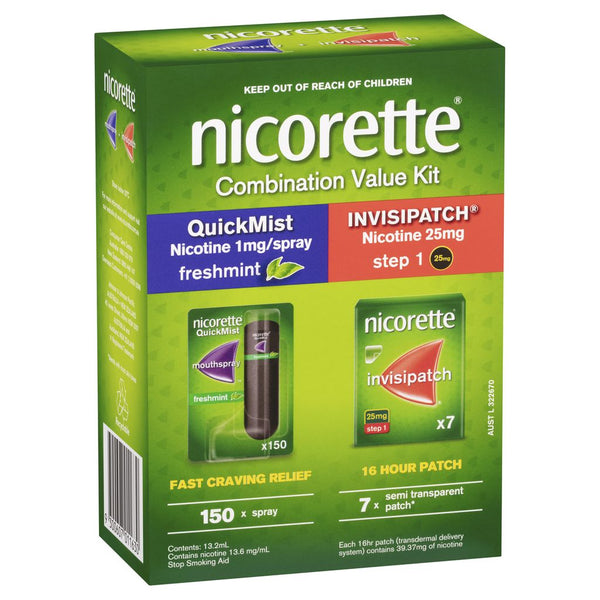 Nicorette Combination Value Kit 7
