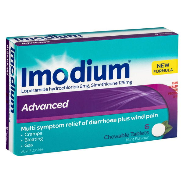 Imodium Advanced Anti Diarrhoeal 6
