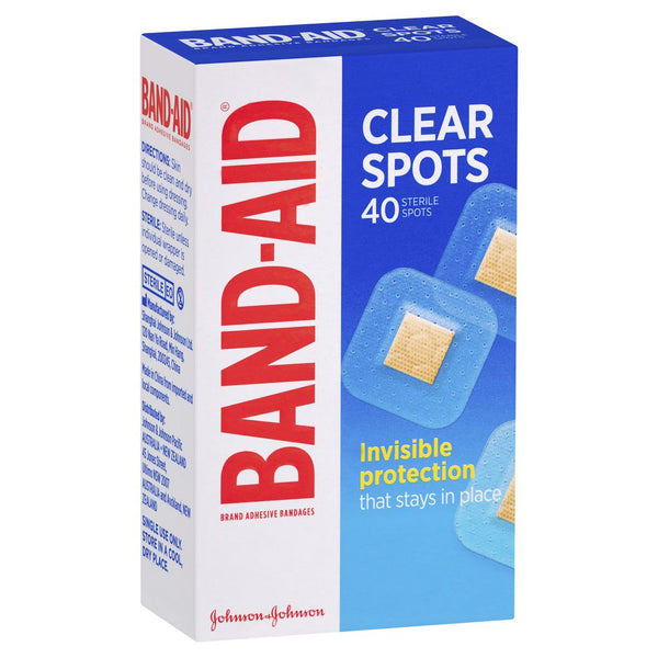 Band Aid Clear Spots 40