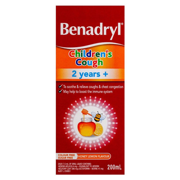 Benadryl Child Cough Liquid 200ml