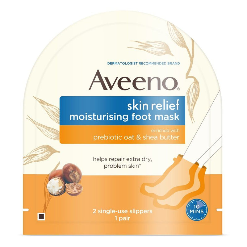 Aveeno Skin Relief Foot Mask 1 Pair