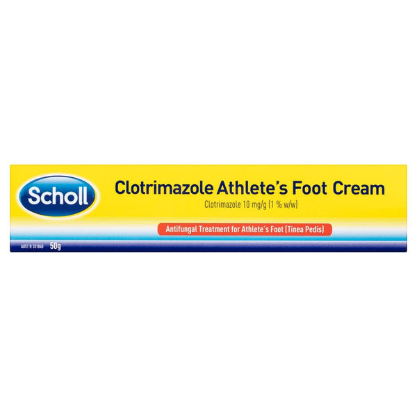 Scholl Clotrimazole Athlete Foot Cream 50g
