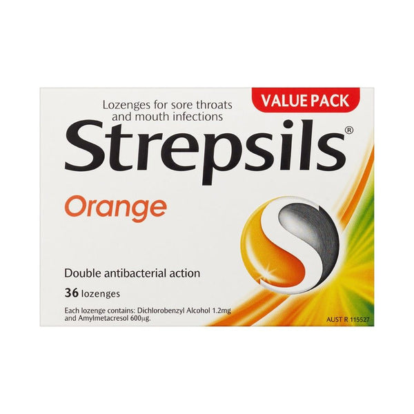 Strepsils Orange Lozenges 36