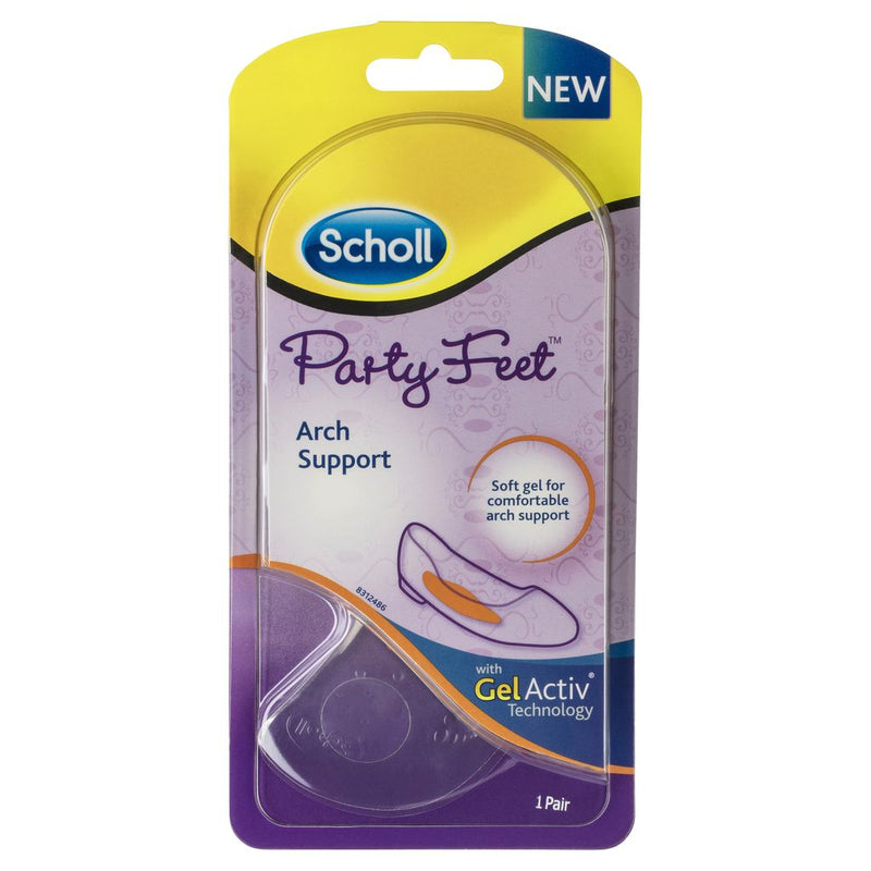 Scholl Party Feet Hidden Arch Support