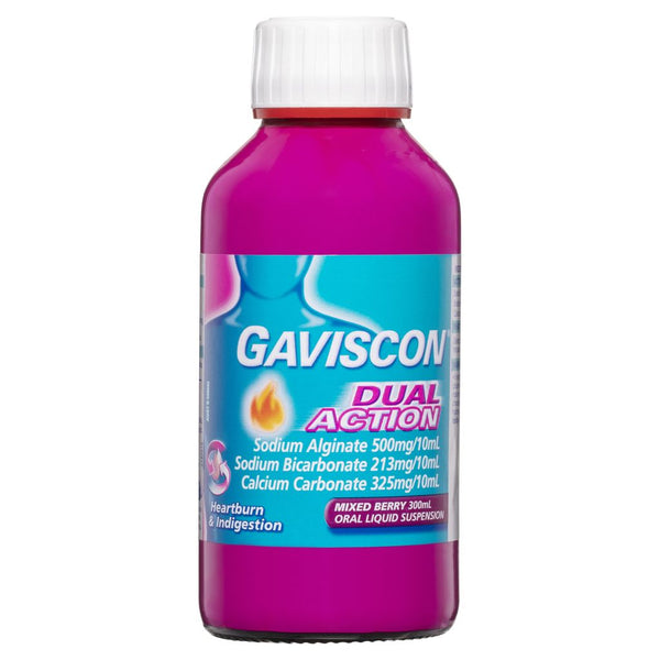 Gaviscon Dual Action Mixed Berry 300ml