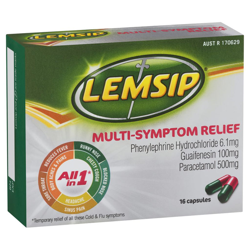 Lemsip All in One Cap 16