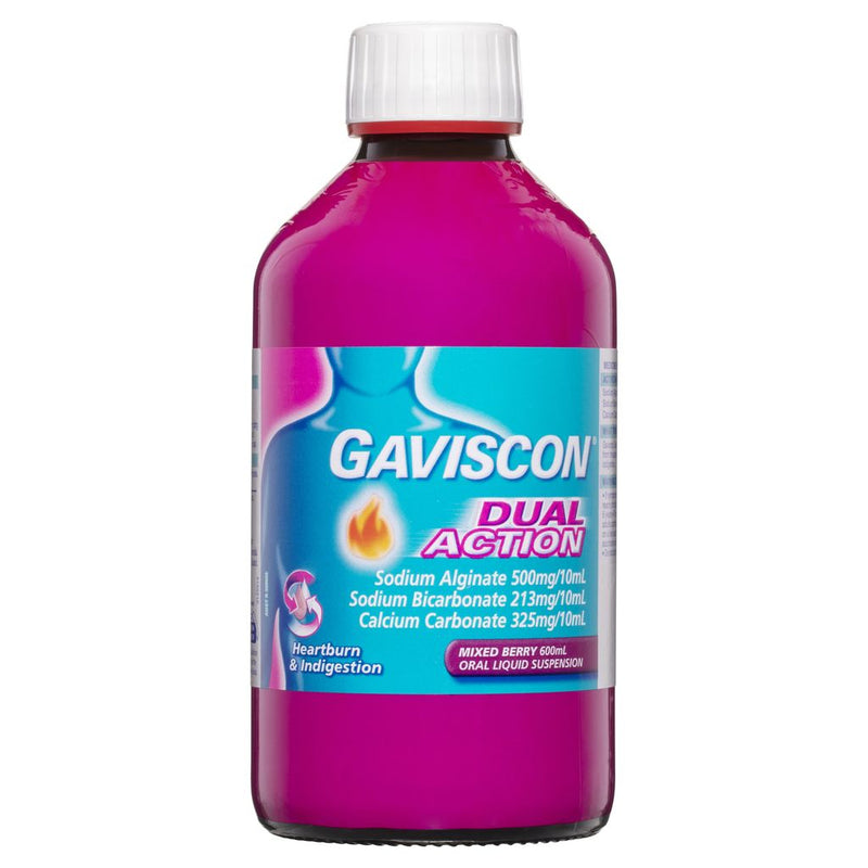 Gaviscon Dual Action Mixed Berry 600ml