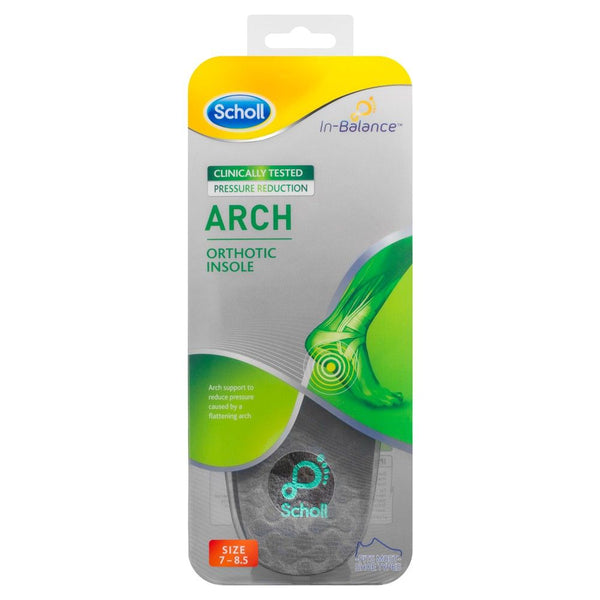 Scholl In-Balance Foot/Arch Orthotic Insole Medium